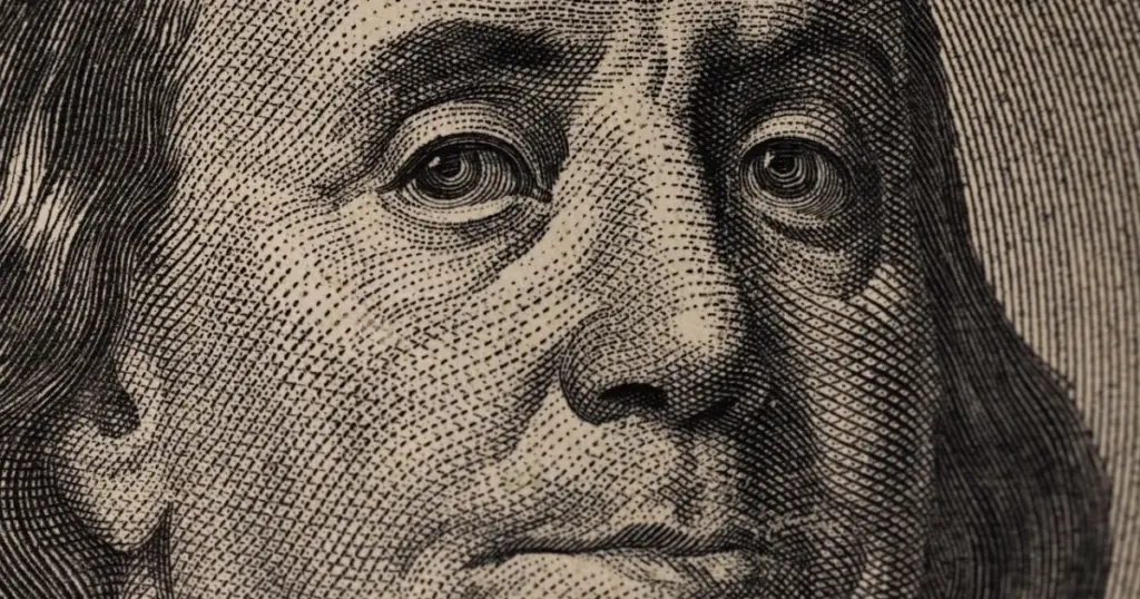 Billetes de dólares estadounidenses en primer plano